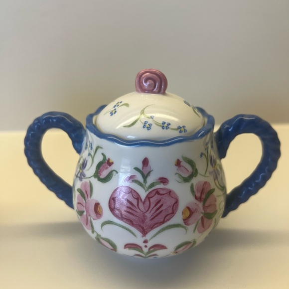 Pamela Silin Palmer Sugar and Creamer Set - Picture 5 of 7